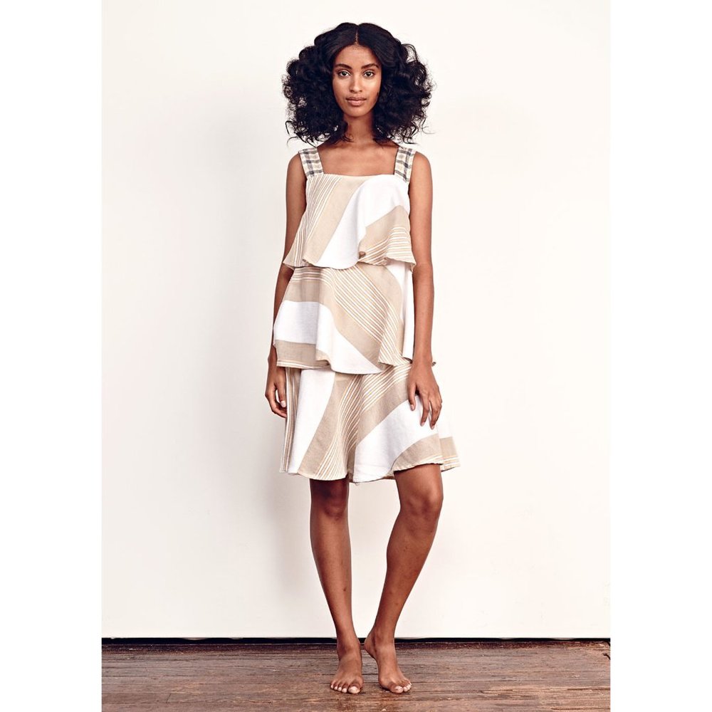 NWT ACE & JIG Simone Dress In Solstice